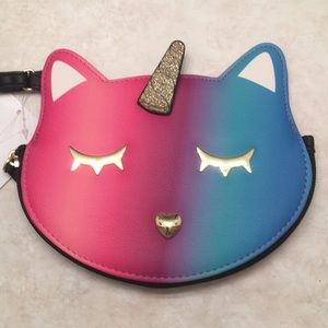 Luv Betsy Johnson Cat Wristlet NWT